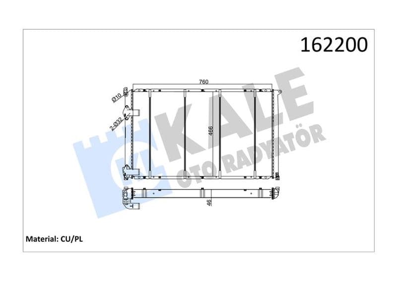 RADYATÖR MASTER II-MOVANO 2.5D (98-01) (S8U) (KLİM...