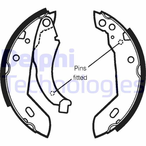 ARKA PABUÇ BALATA R9-R11-CLIO I-P205 I/II-P309 I/I...