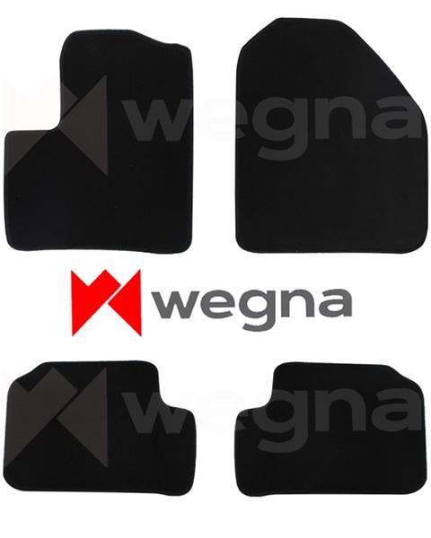 HALI PASPAS SİYAH FORD CONNECT 2002-2017 - WEGNA - OEM PASPAS