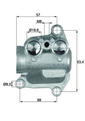TERMOSTAT BMW N62 B48 E70 06>10