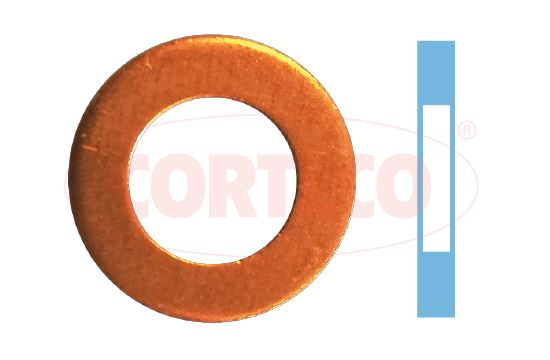 CONTA HALKASI. NOZUL TUTUCU RI_MET 7.00 12.30 2.00 COP 4 Seal Ring. nozzle holder - CORTECO