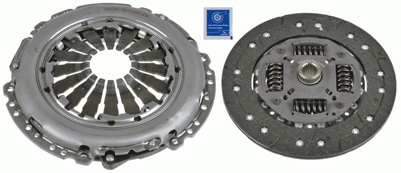DEBRİYAJ SETİ (BASKI+DİSK ASTRA J-CORSA D-MERIVA 1.3 CDTI-AVEO 1.3 D (A13/Z13) 666092+666094 ST-STOP - SACHS - OEM 1629104