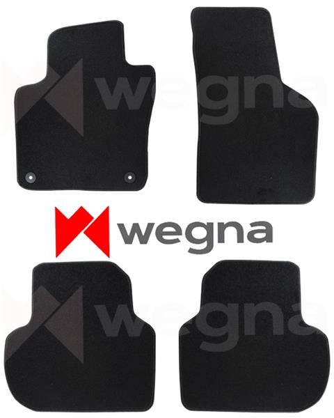 HALI PASPAS SİYAH VW PASSAT B7 2011-2015 - WEGNA - OEM PASPAS