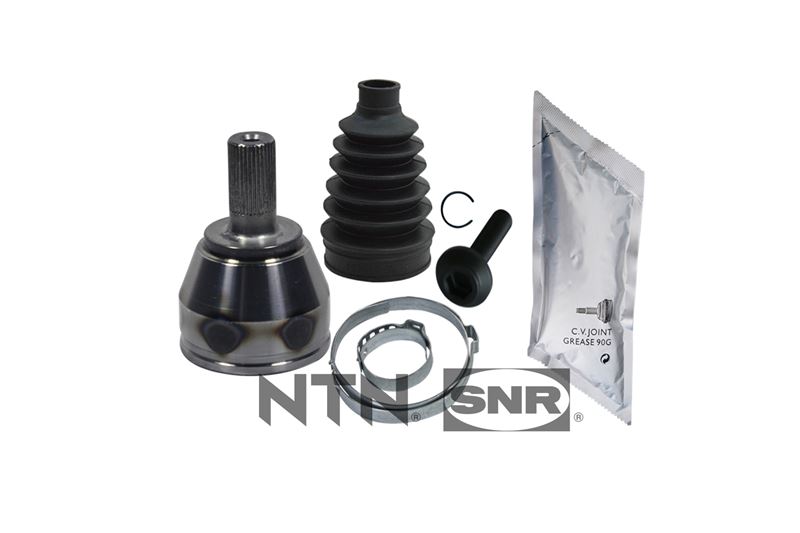 ON AKS KAFASI DIS SOL FORD FOCUS II 1.6TDCİ 04>11-CMAX 1.6TDCİ 04>11 VOLVO S40 II 04> 12 S40 II (544)05>12 V50 (545) 05>12 1.6D-1.8-2.0D - SNR - OEM 3M513B437DAE