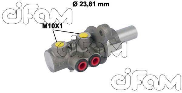 (x) ANA MERKEZİ DOBLO 10=> 1.4-1.6D-2.0D 10=> (23.81mm) - CIFAM - OEM 77365228