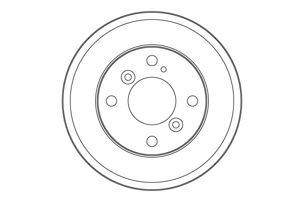ARKA FREN KAMPANA FIESTA 08>14 [200 / 40 MM] - TRW - OEM 1523797