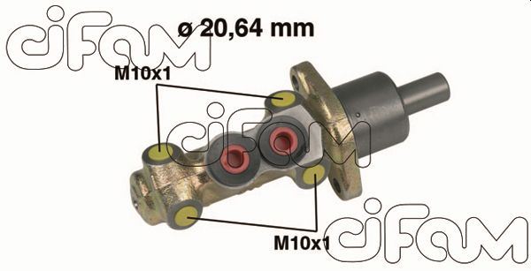 ANA MERKEZ -GOLF 1.6-1.8-1.9 TD (91-97) POLO 1.4-1.6-1.7 SDI (94-99) (20.64mm) - CIFAM - OEM 1H611019A