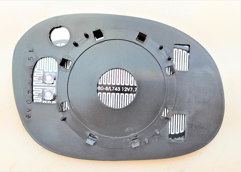 DIŞ DİKİZ AYNA CAMI ISITMALI ASFERİK SOL C3 02-08 - ART - OEM 8151.GE