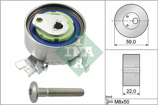 EKSANTRİK GERGİ RULMANI VECTRA B-C 1.6i 16V-1.8i 1...
