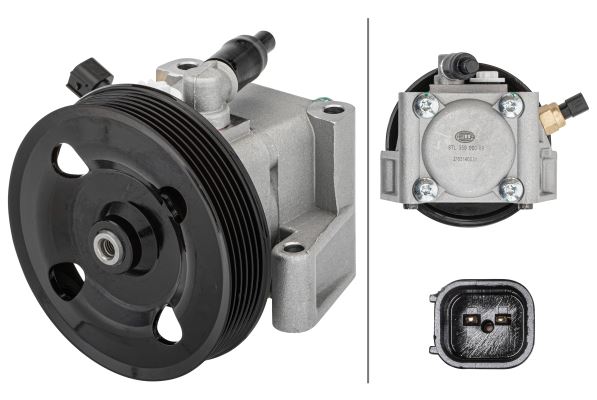 HIDROLIK DIREKSIYON POMPASI C MAX 1.6 03>07 FOCUS II 1.4-1.6 1.6TI 04=> VOLVO C30 1.6 06>12 S40 IIV 50 05=> (SENSÖRLÜ) - HELLA - OEM 4M513A696AC