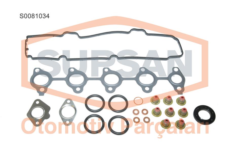 CONTA ÜST TAKIM PEUGEOT 206-307 1.4 HDI 8V (ENG. DV4) - SUPSAN - OEM 0197.AV