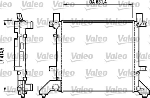 RADYATÖR LT28-35-LT28-46 2.5TDI-2.8TDI(AC+KLİMASIZ...