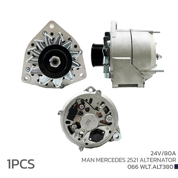 ALTERNATÖR (SARJ DİNAMOSU) 24V 80A MAN MERCEDES 25...