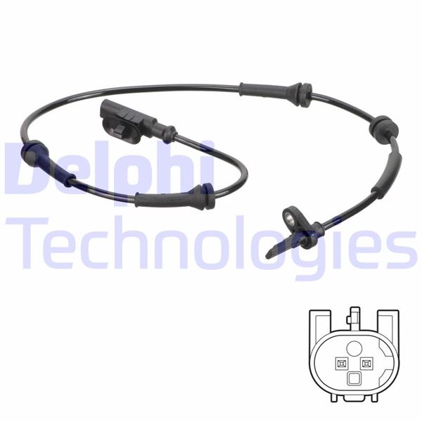 ABS SENSÖRÜ PANDA-PANDA VAN 02-2012> - DELPHI - OEM 51890528