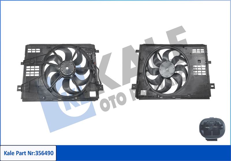 FAN MOTORU OPEL GRANDLAND-COMBO E-PARTENR-BERLINGO-RIFTER-P308-P3008-P508-P5008-C5 AIRCROSS 1.2-1.5-1.6-2.0 PureTech-HDI-THP-GTI - KALE - OEM 9806313580