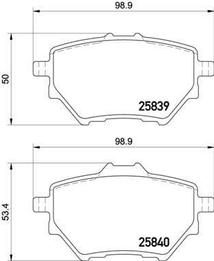 ARKA FREN BALATASI ASTRA L 21> COMBO E 18> G...