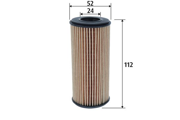 YAĞ FİLTRESİ VW-SKODA-SEAT-CUPRA-AUDİ-A3-A4-A5 11> (CJEB-CVKB 1,8 TFSI-2,0 TFSI) - VALEO - OEM 06L115562