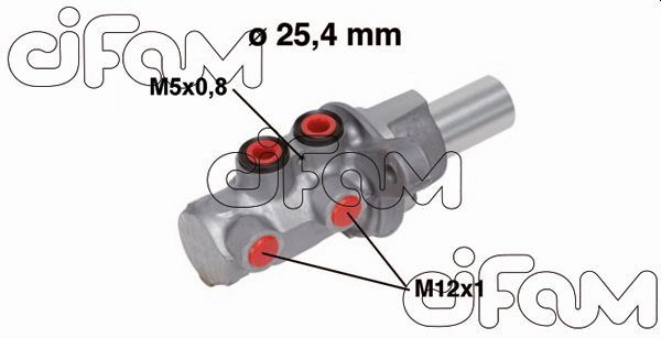 FREN ANA MERKEZ TRANSIT V347 06>14 (ABS`LI- DEPOSUZ ) - CIFAM - OEM 6C112K478BE