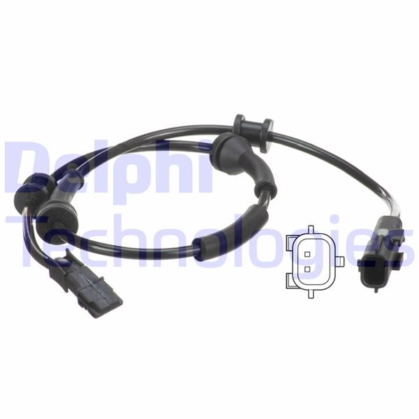 ABS SENSÖRÜ ARKA SAĞ-SOL RENAULT LAGUNA III 07>15 - DELPHI - OEM 479500005R