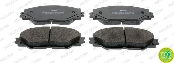 ÖN FREN BALATA TOYOTA RAV4 2,0L 1AZ-FE ACA30 06-12...