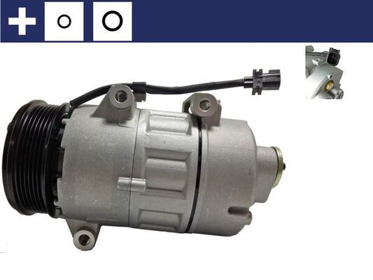 KLIMA KOMPRESORU FORD MONDEO IV S-MAX 07> 2.0 TDCI - MAHLE - OEM 6G91