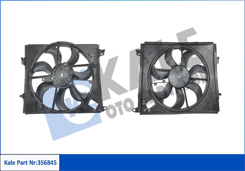 FAN MOTORU DAVLUMBAZLI RENAULT MEGANE IV 16> TALISMAN 16> 1.3TCe 1.5dCİ - KALE - OEM 214814354R
