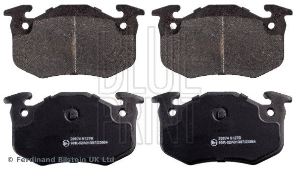 ARKA FREN BALATASI PEUGEOT P106 96>04 P205 87>98 P206 00>09 P306 97>01 P309 89>93 CITROEN SAXO 96>04 XSARA 97>05 ZX 92>97 RENAULT R9-R19- MGN I-CLIO I-II (İNCE TİP) - BLUEPRINT - OEM 4254.42