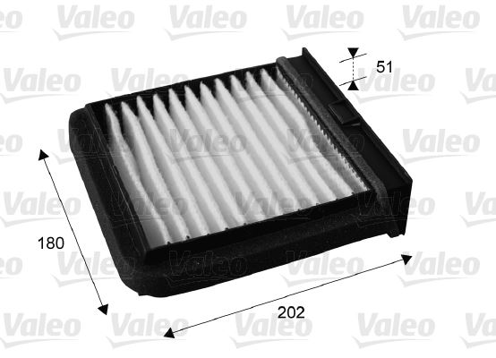 POLEN FİLTRESİ MITSUBISHI CARISMA 1.6 1.8 1.9 2.0 (96-06) - VALEO - OEM MR262425