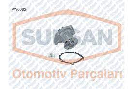 DEVİRDAİM SU POMPASI TOYOTA COROLLA 1,3L 2E EE90 karbüratörlü 88-93 - SUPSAN - OEM 1611019055