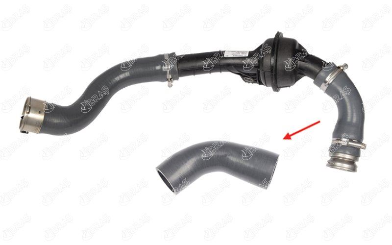 TURBO HORTUMU PLASTİK BORU HARİÇ OK İLE GÖSTERİLEN - IBRAS - OEM 144600661R