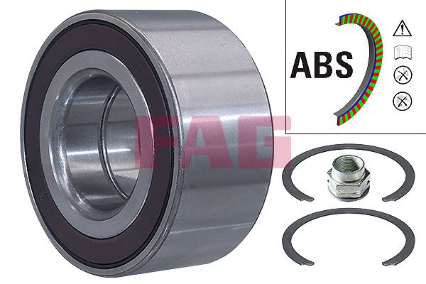 PORYA RULMANI ON FIAT MAREA IDEA BRAVA STILO IDEA ABSLI - FAG - OEM 71714459