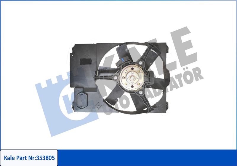 FAN MOTORU CITROEN JUMPER-PEUGEOT BOXER-FIAT DUCAT - KALE - OEM 1253C1