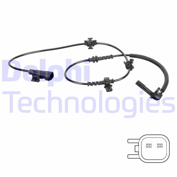 ÖN FREN ABS SENSÖRÜ ASTRA K 16>22 (ÇARPIŞMA ÖNLEME OLMAYAN ARAÇLAR) - DELPHI - OEM 42703444