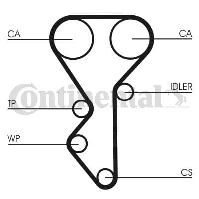 (x) TRİGER KAYIŞI (136x254) CITROEN XANTIA XSARA Z...