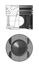 PISTON + SEGMAN STD 80.00mm MERCEDES OM622 W447 . ...