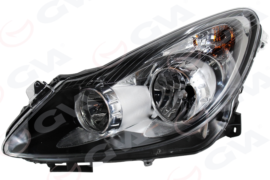 FAR MOTORLU KROM SIYAH SOL CORSA D 2006 - TYC - OEM 1216194