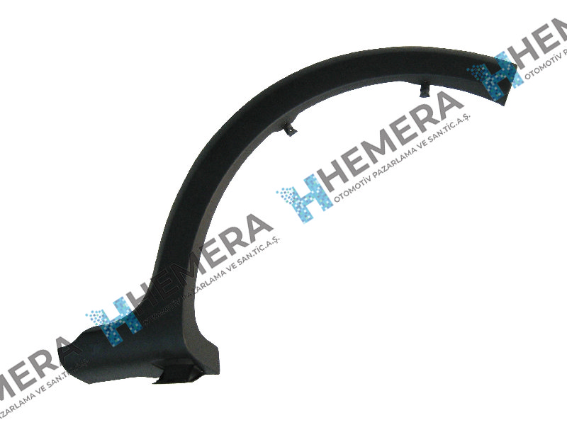 CAMURLUK KAPLAMASI UZUN ARKA SOL SANDERO STEPWAY 2009 - 2018 - DE-GA - OEM 8200531505