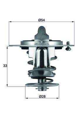 TERMOSTAT (85 °C - CONTALI) HYUNDAI ACCENT ADMIRE ...