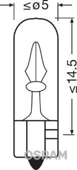 BLİSTER AMBALAJ - AMPUL 12V 1.2W KÜÇÜK DİPSİZ GÖST...