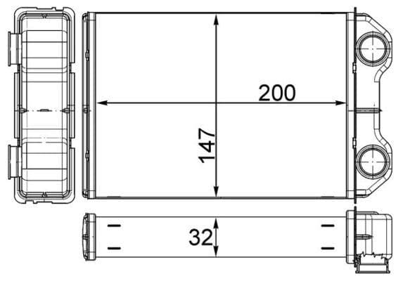 KALORIFER RADYATORU MINI R50 R52 R53