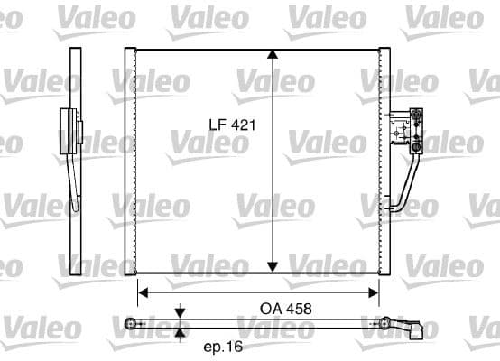 KLİMA RADYATÖRÜ BMW E36 318İS 95-99 E39 520İ 523İ ...