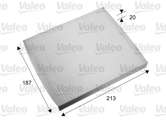KABİN FİLTRESİ SUZUKI JİMNY 1.3 16V 82HP 01=> - VALEO - OEM 9586081A10