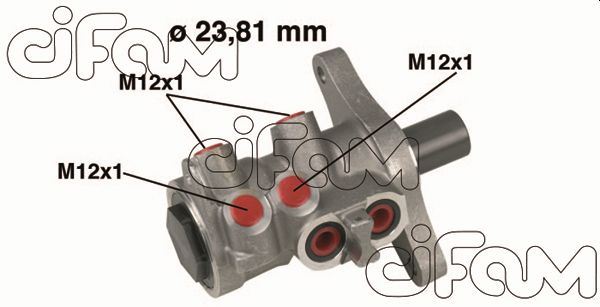 FREN ANA MERKEZİ FORD FOCUS 98> 1.4-1.6-1.8-2.0 (ÇAP: 23,8mm) (+ABS) - CIFAM - OEM 1100548