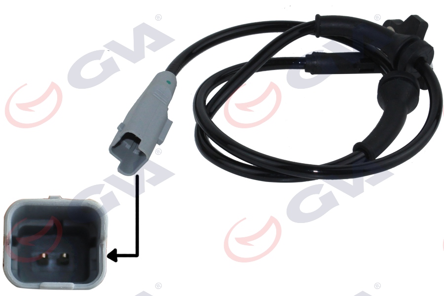 ABS DEVİR SENSÖRÜ ÖN PEUGEOT PARTNER 08> CITROEN BERLINGO 08> C4 PICASSO 09>13 - GVA - OEM 9813759680