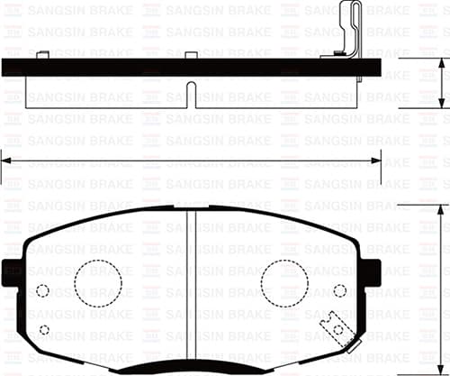 ÖN FREN BALATA HYUNDAI İ30 1.6L D4FB CRDi dizel 07...