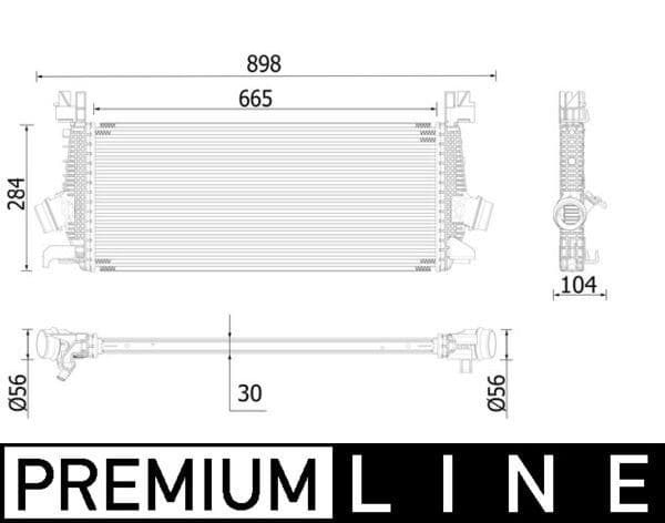 TURBO INTERCOOL RADYATÖRÜ INSIGNIA A 09>17 ASTR...