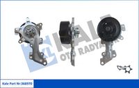 DEVİRDAİM SU POMPASI TOYOTA AURIS COROLLA 1.33L 1NR-FE NRE150 NRE180 (6 vites) 10-18 / YARIS 1.33L 1NR-FE NSP90 NSP130 06-17 - KALE - OEM 1610080004
