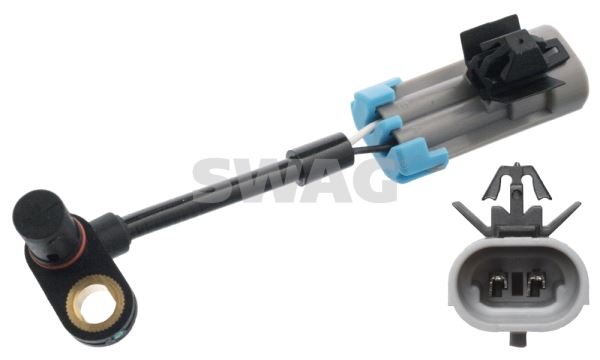 ABS TEKERLEK HIZ (DEVİR) SENSÖRÜ ÖN ANTARA 06=> CHEVROLET CAPTIVA 06=> 2.0-2.2-2.4 - SWAG - OEM 96626078