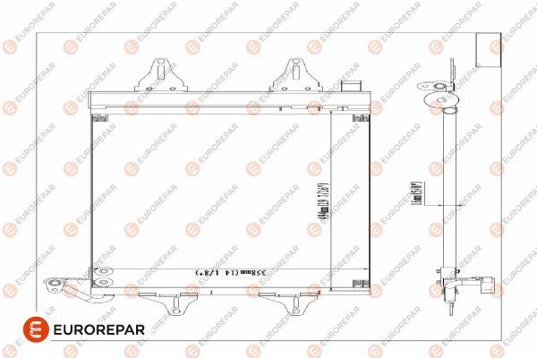 E:KLİ KONDENSE EUROREPAR — EUROREPAR 1609634780 - EUROREPAR - OEM 1609634780