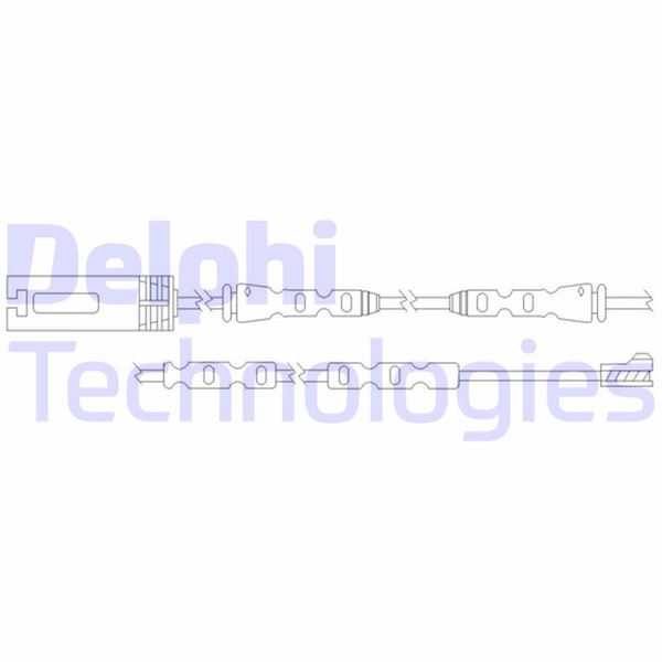 BALATA FISI ON BMW E81 E82 E87 E90 E91 E92 E93 - DELPHI - OEM 34356792560